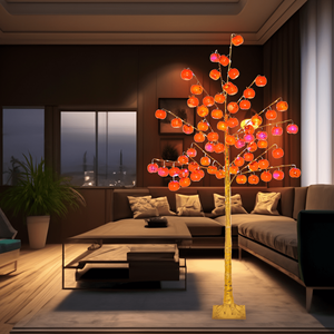 <span class=keywords><strong>Arbre</strong></span> kaki nouvel an fête du printemps décorations d'intérieur atmosphère pas seulement <span class=keywords><strong>arbre</strong></span> décoratif - Product Image 2