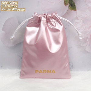 Bolsa de Piel Sintética con Cordón, Personalizada con Impresión Serigrafiada, para Viajes, Cosméticos, Gafas de Sol, Resistente al Agua, Muestra Gratuita OEM - Product Image 1
