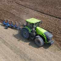 Tracteur hybride haute performance DV3504 35 CV 4x4 à transmission CVT pour labour profond, transport lourd et préparation des champs