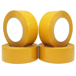Görünmez tamir yapıştırıcı Jumbo rulo fabrika fiyat doğal sarı erime Opp Bopp bant