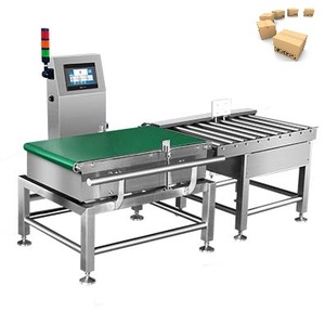 جهاز فحص الوزن الديناميكي CQ-XP500، موازين وزن إلكترونية مع طابعة نافثة للحبر ونظام رفض بالبكرات - Product Image 1