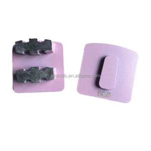 डबल सेगमेंट रेडी लॉक कंक्रीट सतह पीस मशीन डायमंड जूते डिस्क - Product Image 6