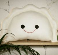 Peluche personnalisée nouveau style « Dumpling Polonais », adorable coussin en peluche « Dumpling », vente en gros