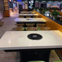 Table de cuisson électrique Dansen Hotpot, barbecue sans fumée, fabricant de tables de cuisson Hotpot et barbecue