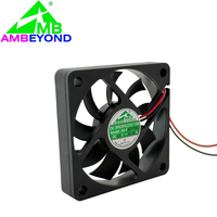 Ventilateur de refroidissement CC AMBEYOND 12V 6010 60*60*10 mm, débit d'air élevé, durable pour la ventilation et l'évacuation