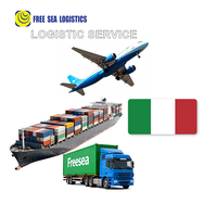 Tarifs d'expédition les plus bas Services de fret maritime Chine vers Italie Agent logistique transitaire