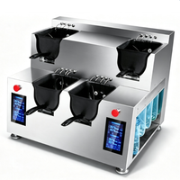 Machine de cuisson entièrement automatique pour nouilles frites, riz sauté, pâtes, friture à agitation automatique en forme de U pour la restauration asiatique à emporter