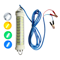 Lampe de Pêche LED Sous-Marine 12V-300W pour Calmars, Attracteur Lumineux pour Bateau, Lanterne Marine de Nuit, Accessoire de Leurre