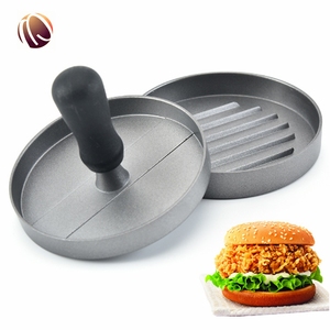 100 Moldes para Hamburguesas, Cortadores <span class=keywords><strong>de</strong></span> Carne para Chef, Prensa para Hamburguesas, Molde para Carne <span class=keywords><strong>de</strong></span> Res, Prensa para Asar, Prensa para Hamburguesas DIY - Product Image 1