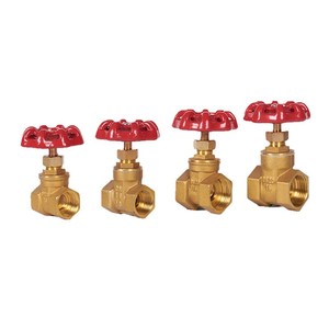Vanne à opercule en cuivre DN15 50 en laiton pour le contrôle des conduites d'eau domestiques, vanne manuelle robuste - Product Image 2
