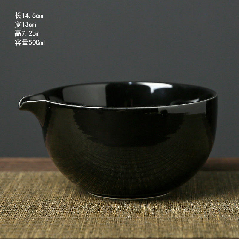 Bol matcha noir brillant dj