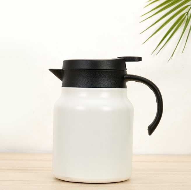 فلاسک - کد4020 1 هدایای تبلیغاتی 316 Stainless Steel Stewed Teapot Household Coffee Thermos Tea Stewed Tea Kettle Large Capacity Warm Kettle