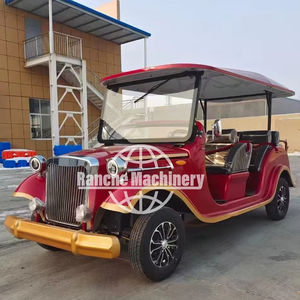 Nuevo Autobús Turístico Eléctrico Clásico Retro de 8 Plazas RC, con Batería de Plomo-Ácido, Velocidad de 60 km/h - Product Image 1