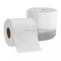 Papier Toilette 2 Plis 3 Plis Rouleau Papier Hygénique Vierge Prix Abordable Grand Format Usine Chine