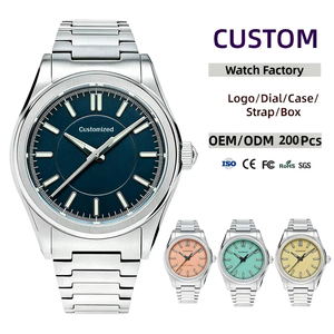 OEM <b>Custom</b> <b>Logo</b> Mechanical <b>Watch</b> Miyota 9039 <b>Automatic</b> 200M Diver Sapphire Crystal BGW9 Super Luminous 38mm Men's Wristwatch - Product Image 1