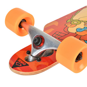 Portable 8-Layer Northeast Maple <b>Pedal</b> <b>Scooter</b> 31"x8" Double Kick 4-Wheel PU Wheels Street Cruiser Unisex Youth Adult - Product Image 2