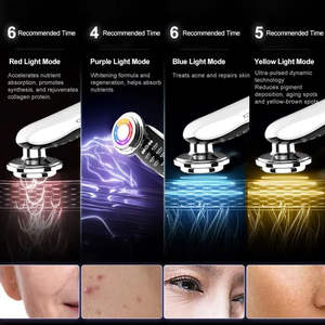 Dispositivo Facial 4 en 1 para Blanqueamiento y Reafirmación de la Piel, Recargable por USB, Suministro Directo de Fábrica para Salones de Belleza - Product Image 6