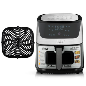Freidora de Aire Inteligente con Pantalla Táctil Visible, 8L de Gran Capacidad, Sin Aceite, Multifuncional, Versión Europea - Product Image 3