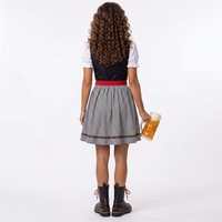 Robe traditionnelle bavaroise pour femme, taille S-XXXL, costume de scène pour équipe de danse, Allemagne