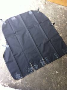 Housse de protection latérale en toile noire pour moto avec side-car K750 M1 M72 R71 R12 CJK750, Housse de moto - Product Image 3