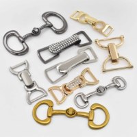 Accessoires durables d'alliage de Zine de vêtement de commutateur de vis de serrure de matériel de boucle de serrure de fermoir pour des sacs à main de bagage de ceinture de vêtement