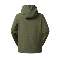 Veste softshell personnalisée pour l'hiver, résistante à l'usure, avec doublure respirante en maille, légère, pour le trekking et les loisirs
