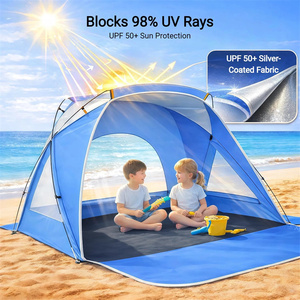 Sombrilla Portátil para Viajes, Paseos por <span class=keywords><strong>la</strong></span> Costa, Picnic, Vacaciones, Playa, Pesca, Fin de Semana, <span class=keywords><strong>Camping</strong></span>, Senderismo - Product Image 4