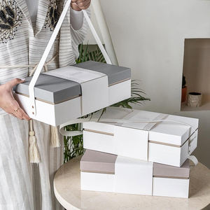 Caja de Regalo Portátil para Pastelería, Postres, Té, Chocolate, Dulces, Frutos Secos, Café, con Asa - Product Image 5