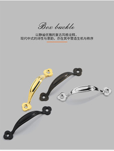 New Zinc Alloy Modern European Style Furniture Handles for Bedroom Kitchen Dresser Wardrobe-Durable & Easy Installation - Product Image 5