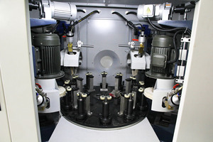 Otomatik taşlama makinesi 4 taşlama kafası döner Metal masa parlatma makinesi Cnc torna makinesi Metal için - Product Image 2