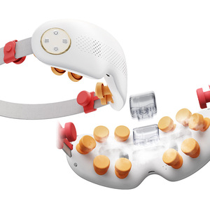 Oogmassageapparaat Stoomverneveling Oog Hydraterend Heet kompres Oogmasker Muziekfunctie Oplaadbaar Type-C-stekker Verlicht de ogen - Product Image 1