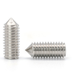 Tornillo de Cabeza Puntiaguda Hao Xiang Hao Jin M2.5 M3 M4 M5, Acero Inoxidable 304, Tornillo de Fijación con Hexágono Interno, DIN914 Grado A - Product Image 4