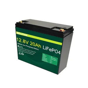 Belifine High Safety 12v 20ah Lifepo4 Battery 256Wh Lithium Iron Phosphate Batteries 12 V 20 Ah With BMS For Solar Battery