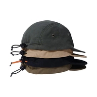 Gorras Deportivas para Hombre con Logotipo Personalizado Bordado, Gorra de Béisbol de Algodón de 4 Paneles de Color Sólido Simple, con Cordón Ajustable