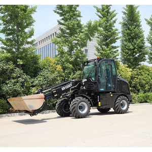 Chargeuse sur pneus télescopique compacte de 1 tonne, chargeuse frontale diesel, petite machine de construction - Product Image 6