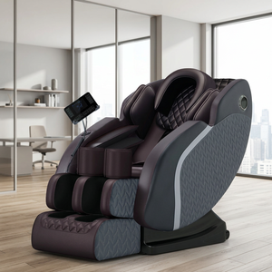 Fauteuil de massage électrique multifonctionnel à écran tactile, zéro gravité, avec chauffage dorsal réglable et thérapie corps entier - Product Image 1