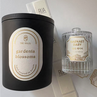 Autocollants Personnalisés de Luxe avec Logo en Relief, Dorure à Chaud Mat, Texturés pour Parfums et Emballages