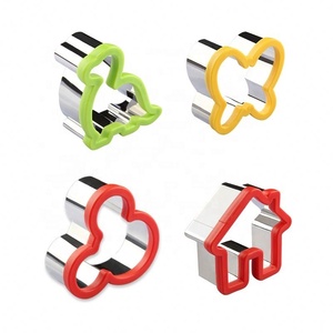 <span class=keywords><strong>Emporte</strong></span>-pièce en acier inoxydable, forme personnalisée, jaune, rouge, vert, outils personnalisés, fonction Rohs, matériau écologique, Type couleurs - Product Image 1