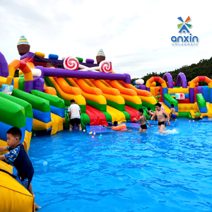 <span class=keywords><strong>Parc</strong></span> aquatique gonflable de qualité commerciale, aire de jeux aquatique durable en PVC avec toboggans, obstacles <span class=keywords><strong>et</strong></span> piscine pour <span class=keywords><strong>parc</strong></span> d'attractions <span class=keywords><strong>et</strong></span> complexe hôtelier - Product Image 2