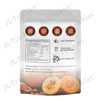 Gélules d'huile de graines de citrouille Julong OEM pour la vitalité des cheveux, huile de graines de citrouille pressée à froid, biologique, gélules d'huile de citrouille, capsule molle d'huile de citrouille