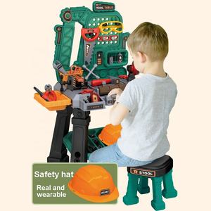 Table d'établi d'ingénierie de simulation enfant jeu de simulation atelier jouet ensemble d'<span class=keywords><strong>outils</strong></span> banc d'<span class=keywords><strong>outils</strong></span> pour tout-petits avec ensemble d'<span class=keywords><strong>outils</strong></span> de jeu réalistes - Product Image 2
