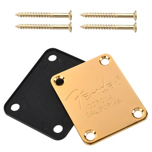 Placa de Refuerzo para Mástil de Guitarra Eléctrica de Hierro con Deflector de Protección de 4 Orificios para el Mástil de Piano - Product Image 3