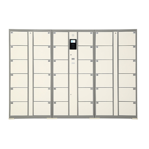 Smart Stainless Barcode Operated Luggage <b>Locker</b> for Supermarket - Product Image 5