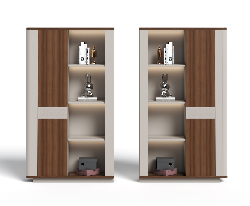 Luxury Modern Wooden Filing Cabinet – Eco-Friendly Office Storage Furniture for Home, Hotel & Bedroom - View 3