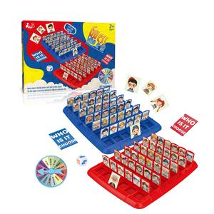 Juego de Mesa de Cartas Divertidas con Preguntas de Pensamiento Rápido, Adivina Quién Soy, Fácil de Cargar, Tamaño Grande, Juguetes para Niños - Product Image 1