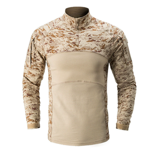 Chine Xinxing Chemise de grenouille de 3e génération pour hommes-Haut d'entraînement camouflage tactique à manches longues en mélange de poly-coton durable - Product Image 4