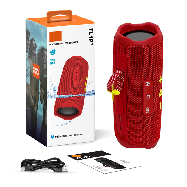 Big Brand Same Style Cross-border F7 Kaleidoscope RGB LED for 5.3 Speaker Outdoor Card Insert Audio Subwoofer Portable