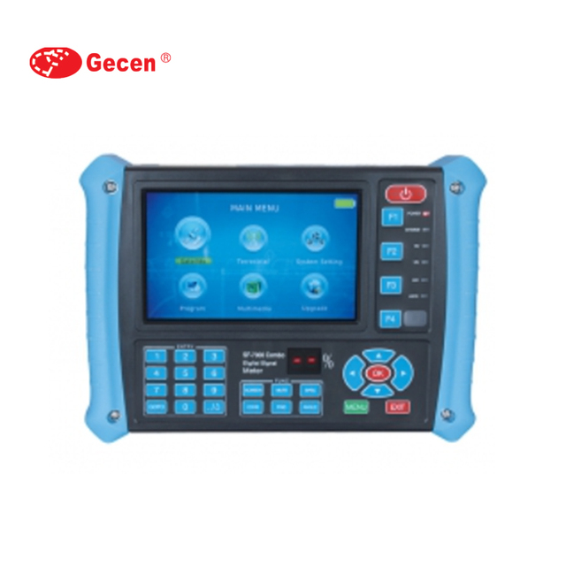 Gecen DVB-S2/C+DVB-T2 COMBO Satellite Finder Meter and Satellite Signal Meter Finder