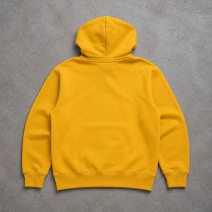 เสื้อฮู้ดดี้ทรงบ็อกซี่ ไหล่ตก ผ้าฝ้ายเฟรนช์เทอร์รี่ 100% คุณภาพสูง แบบครอป สำหรับผู้ชาย - Product Image 3