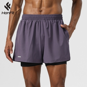 <span class=keywords><strong>2025</strong></span> giữa eo hai mảnh thể thao quần mới đàn hồi thoáng khí thể Dục Quần <span class=keywords><strong>short</strong></span> dải phản quang thường Marathon dệt kim quần <span class=keywords><strong>short</strong></span> nóng - Product Image 2